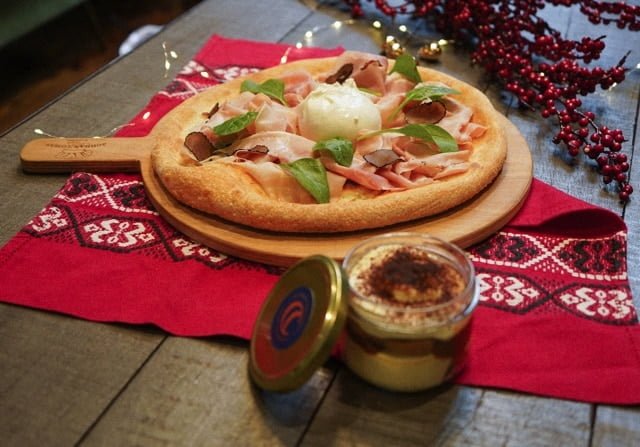 Les pizzerias Jordan Tomas dévoilent leur menu de Noël